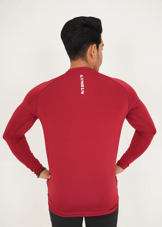Hybrid Full Sleeve Shirt - Maroon