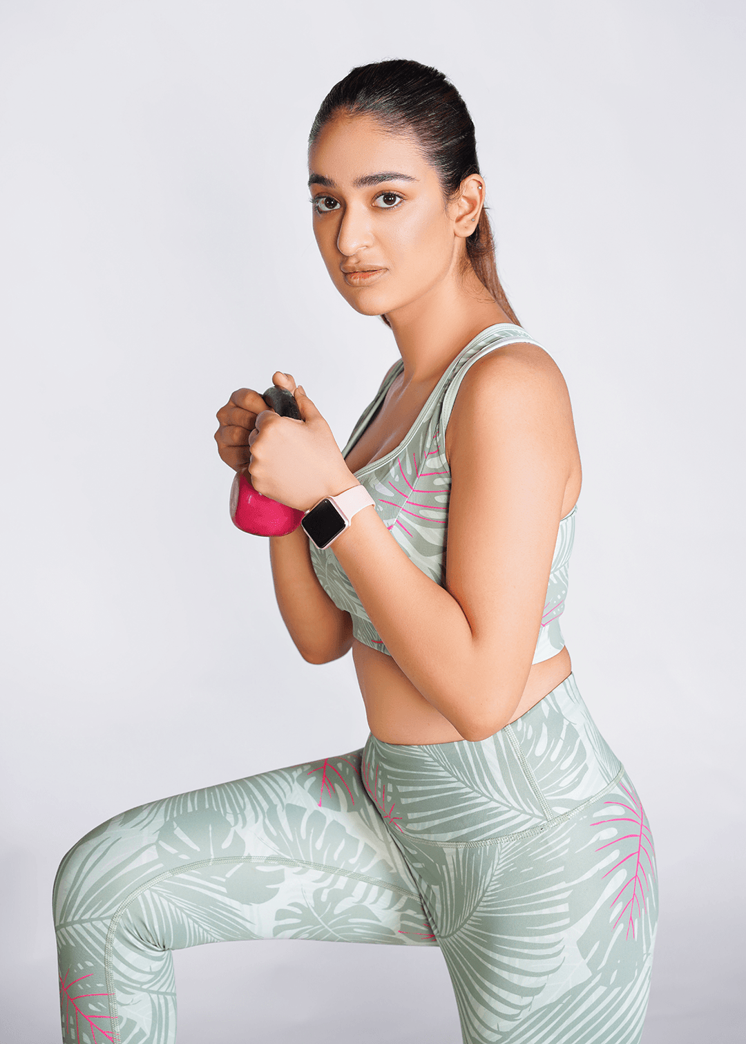 Pro-Fit Sublimated Sports (Sports Bra + Legging) - White