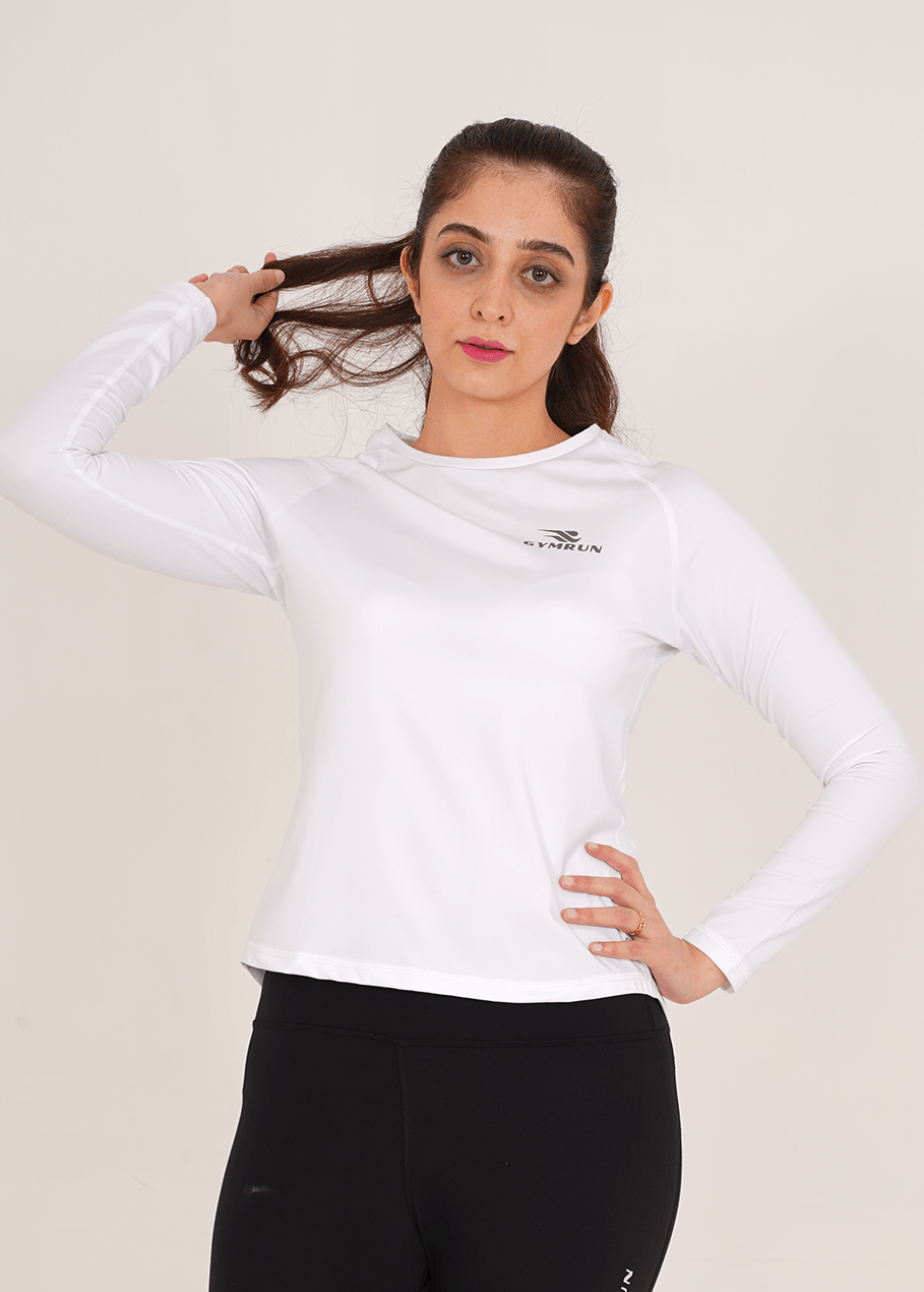 High-Tech Long Sleeve - White