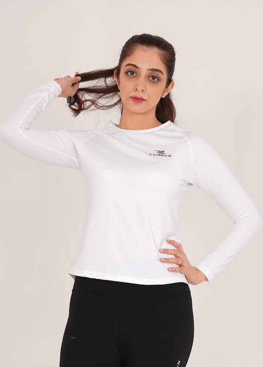 High-Tech Long Sleeve - White