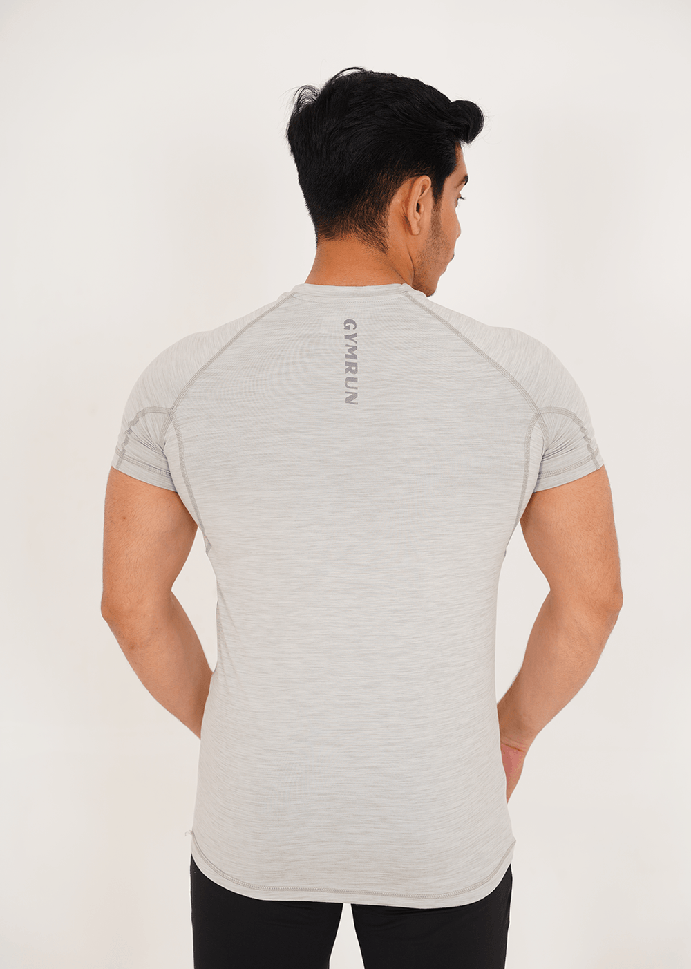 Ultimate Compression Shirt - Light Grey Milange
