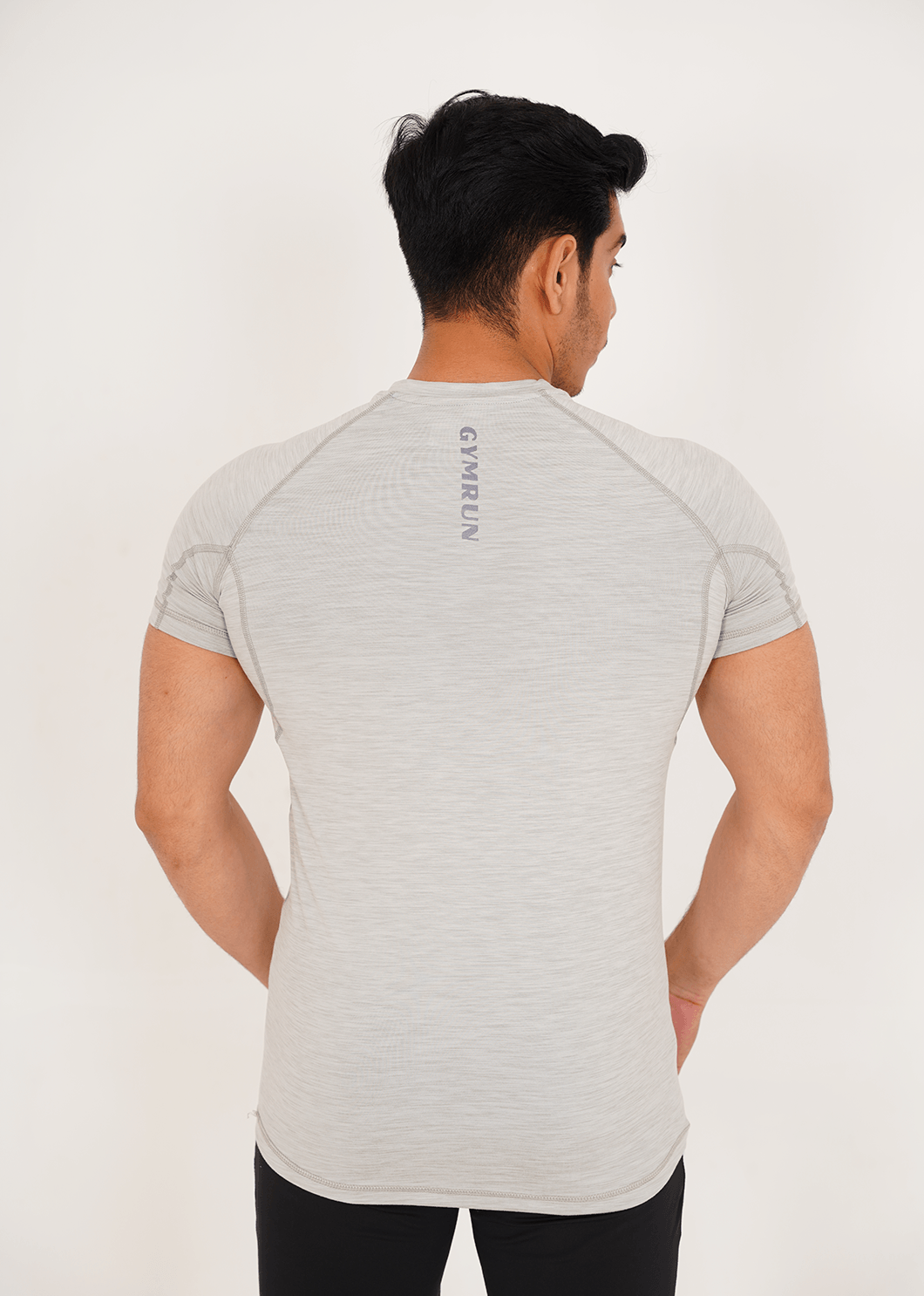 Ultimate Compression Shirt - Light Grey Milange