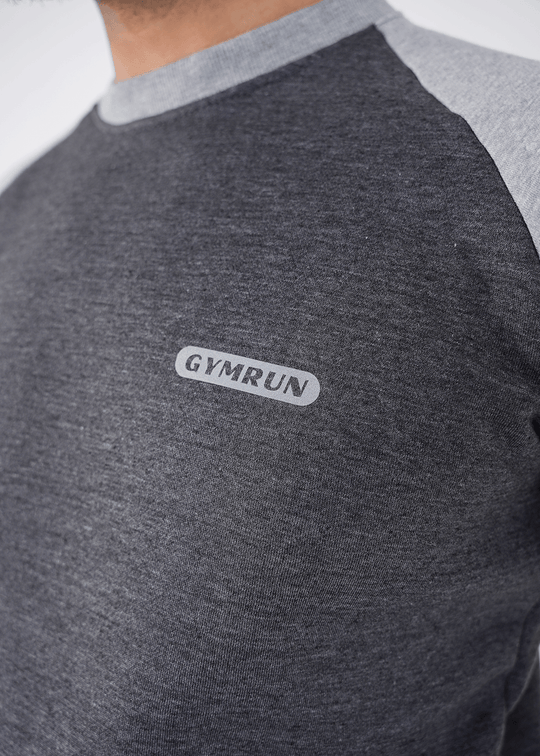 Rhythm Crew Sweat shirt - Charcoal/Heather Grey
