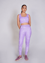Pro-Fit Sublimated Sports (Sports Bra + Legging) - Voilet