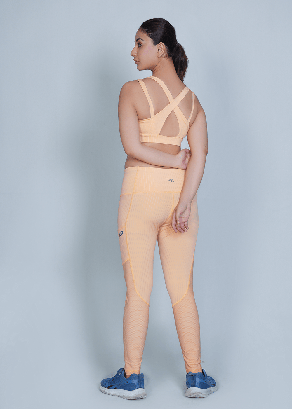 Classic Vent Set (Sports Bra + Legging) - Orange