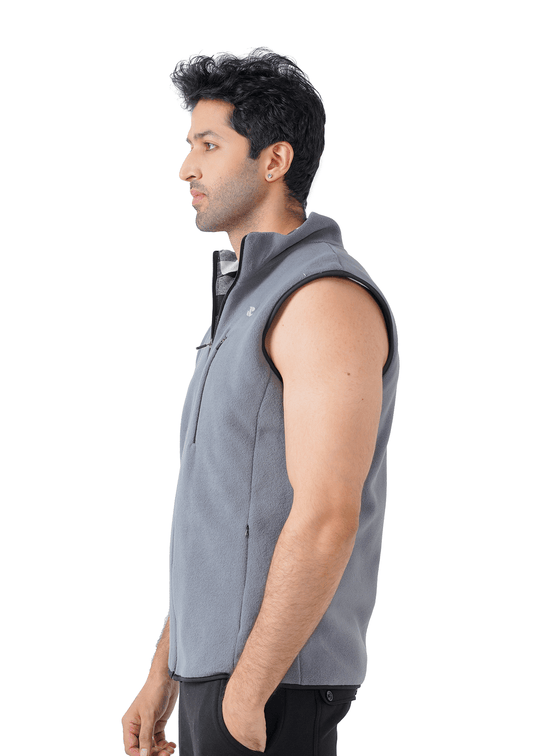 Comfy Polar Vest - Grey