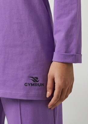Urban Modesty Shirt - Violet