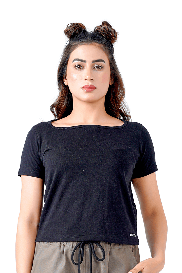 Open Aura Top - Black