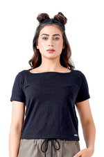 Open Aura Top - Black