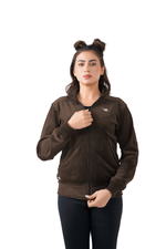 Velvet Ridge Cord Jacket - Brown