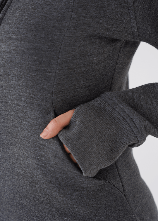 Supreme Hoodie - Charcoal Grey