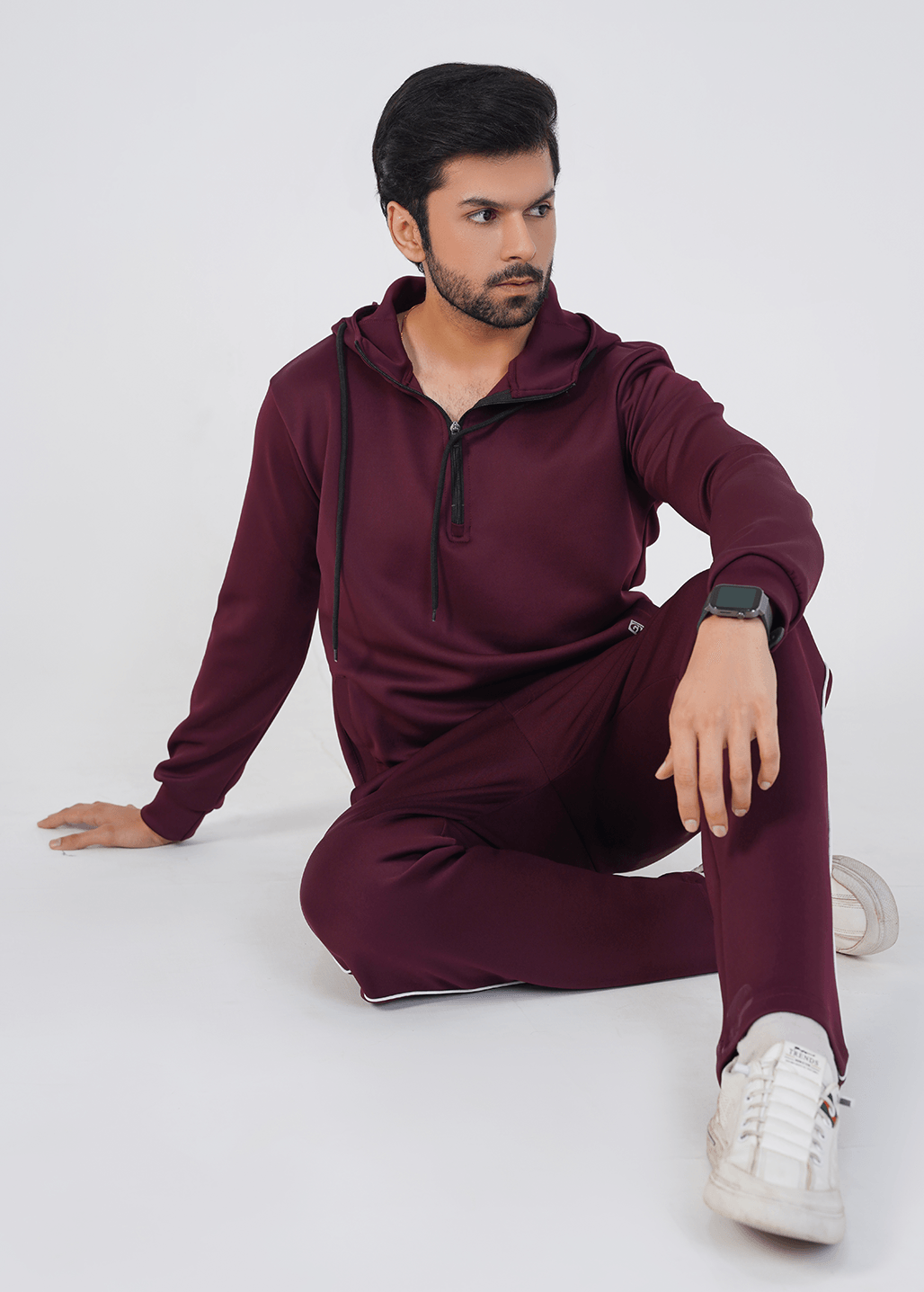 Trainer Trouser - Maroon