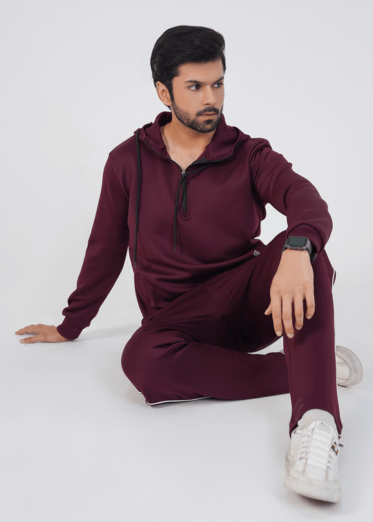 Trainer Trouser - Maroon