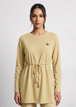 Comfy Oversized Top - Yellow