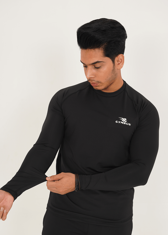 Hybrid Full Sleeve Shirt - Black