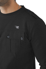 Soft Nest Fleece Shirt - Black