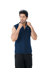 Comfy Polar Vest - Navy