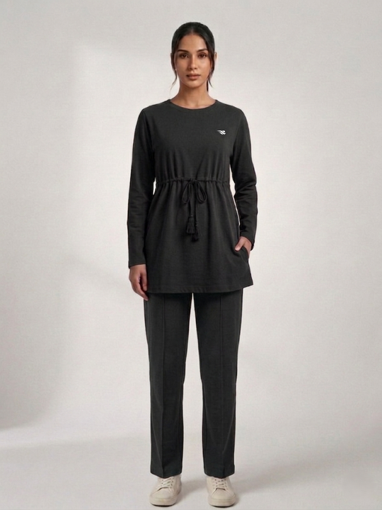 Comfy Oversized Top - Black