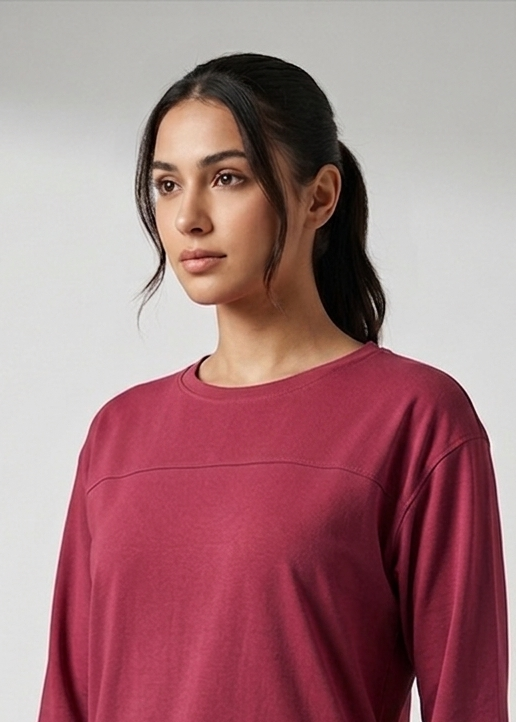 Urban Modesty Shirt - Maroon