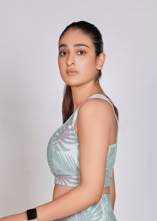 Pro-Fit Sublimated Sports Bra - White