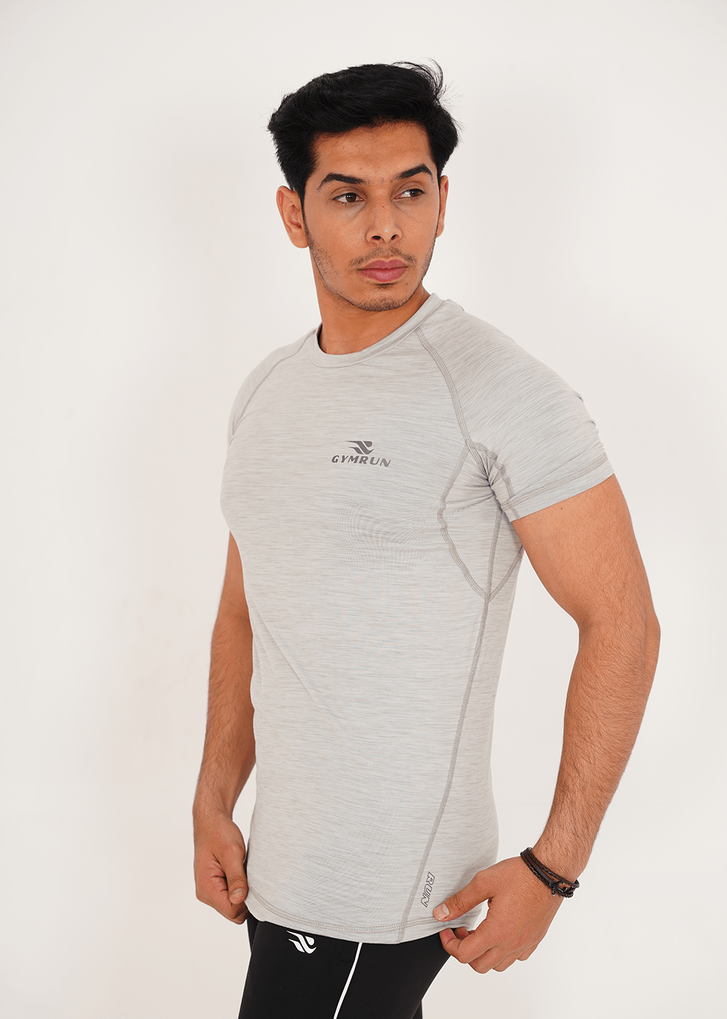 Ultimate Compression Shirt - Light Grey Milange