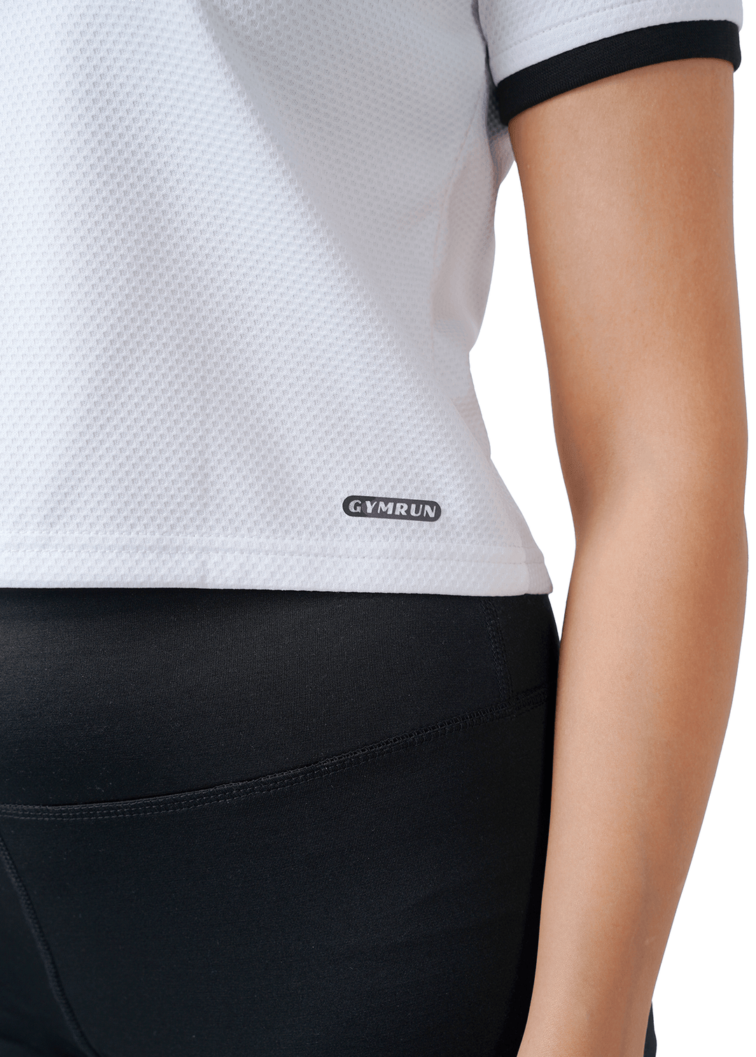 Warm Vibes Crop - White