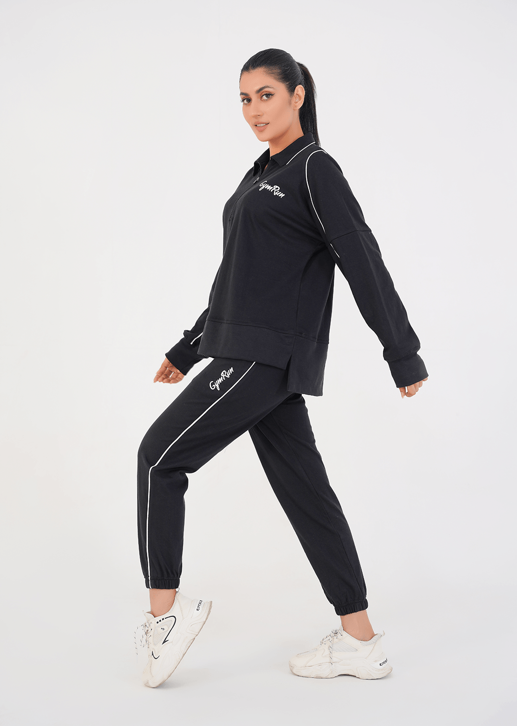 Ease Flex Track Suit - Black