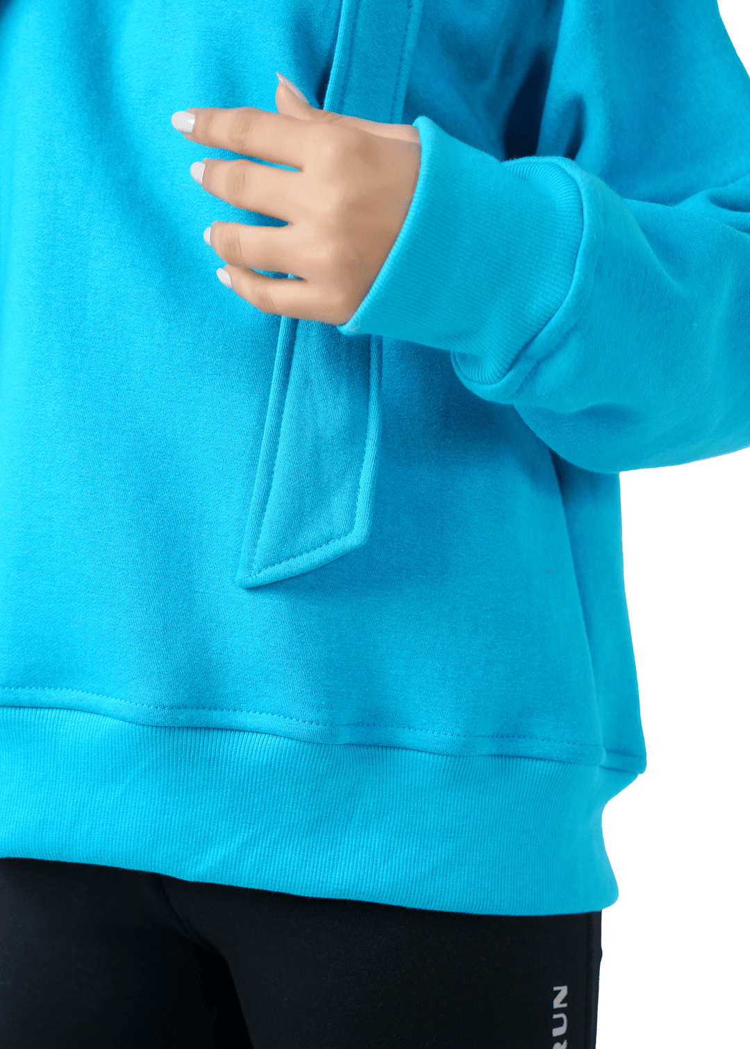 Fusion Oversized Hoodie - Turqoise