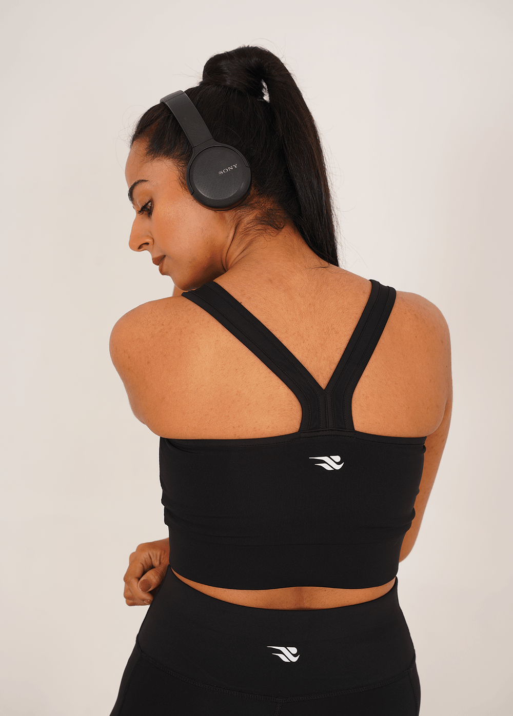 Pro-Fit Padding Sports Bra - Black