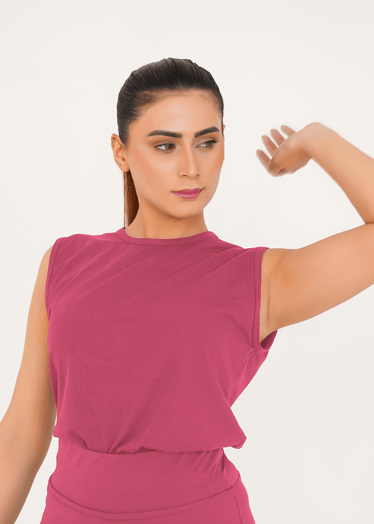 Zenith Tank - Deep plum