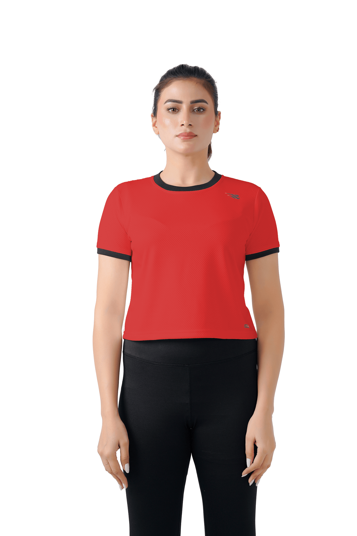 Warm Vibes Crop - Red