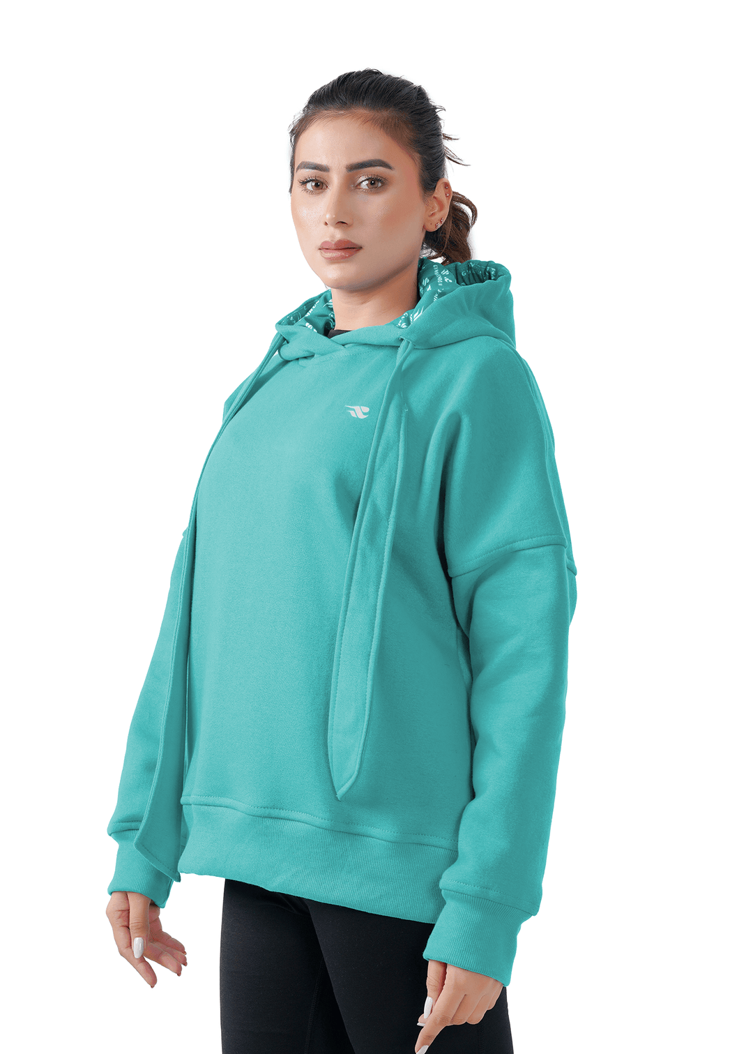 Fusion Oversized Hoodie - Teal
