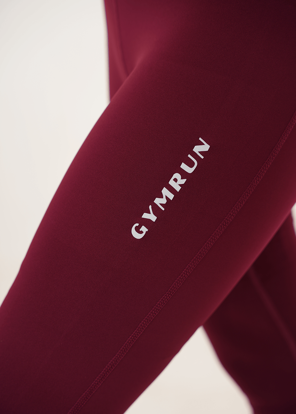 Ladies' Seamless Leggings - Maroon