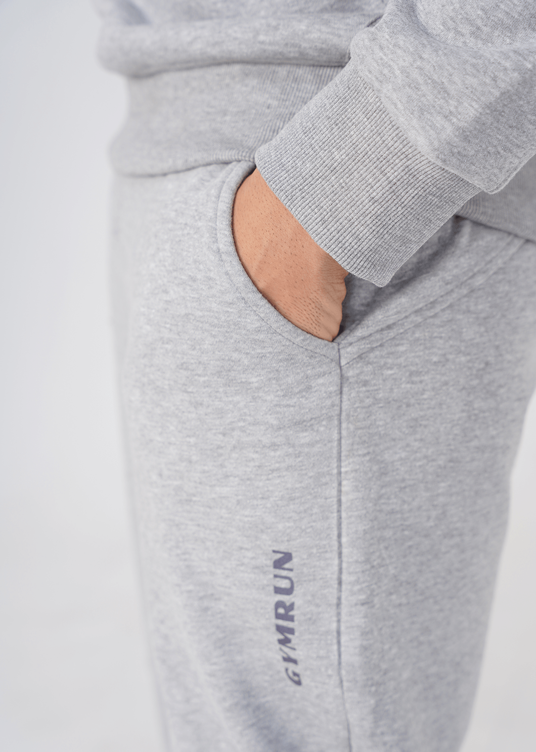 Performance Track Suit - Heather Grey