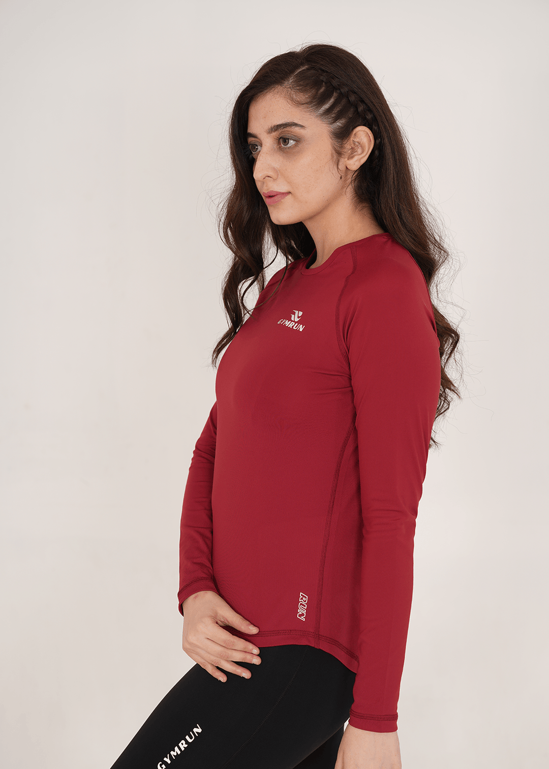 High-Tech Long Sleeve - Maroon