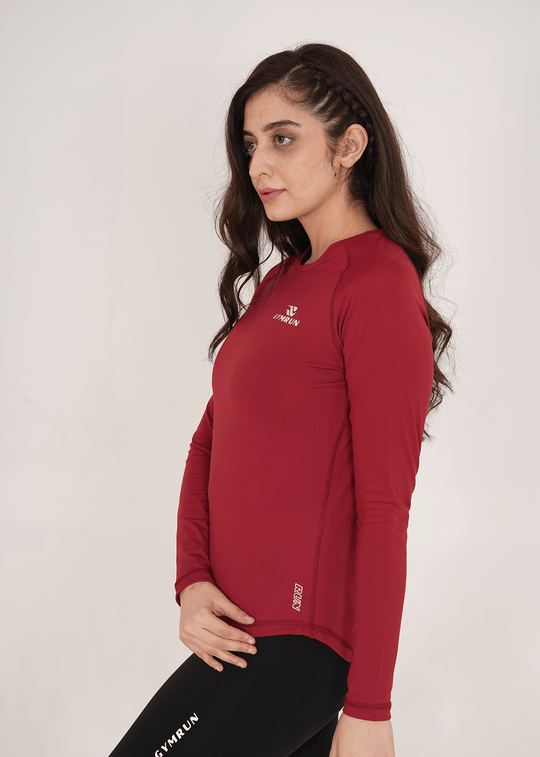 High-Tech Long Sleeve - Maroon