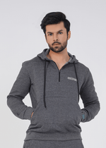 Crest Hoodie - Charcoal