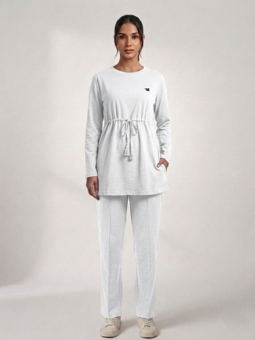 Comfy Oversized Top - White