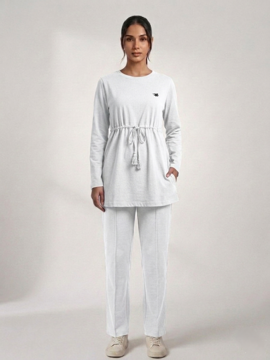 Comfy Oversized Top - White