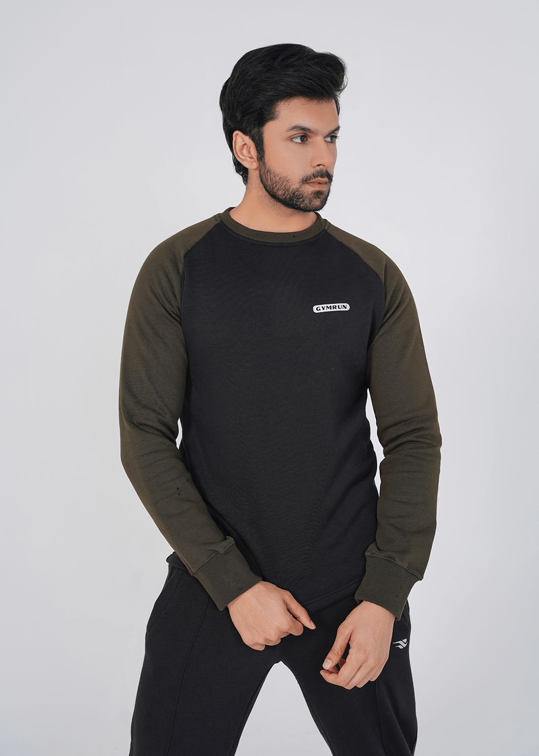 Rhythm Track Suit - Black/Olive