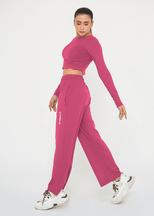 Apex Aero Crop Top - Deep Plum