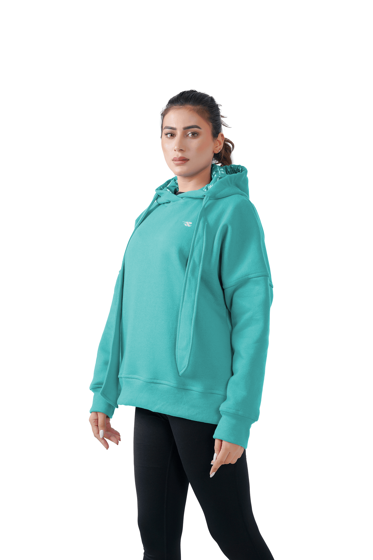 Fusion Oversized Hoodie - Teal
