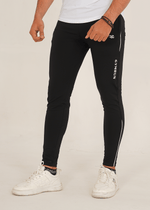 Pro-Fit Men's Performance Trousers - Black White