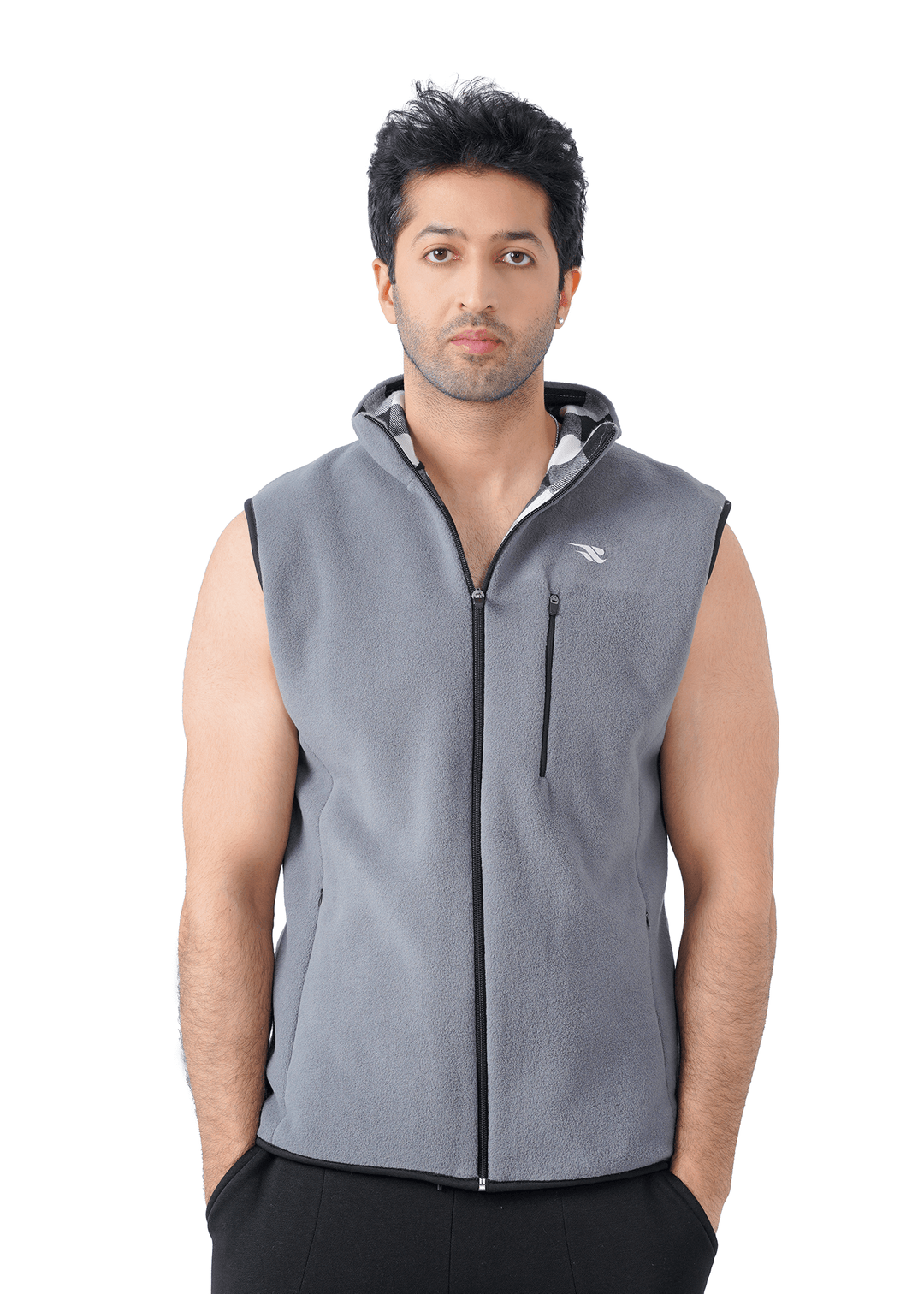 Comfy Polar Vest - Grey