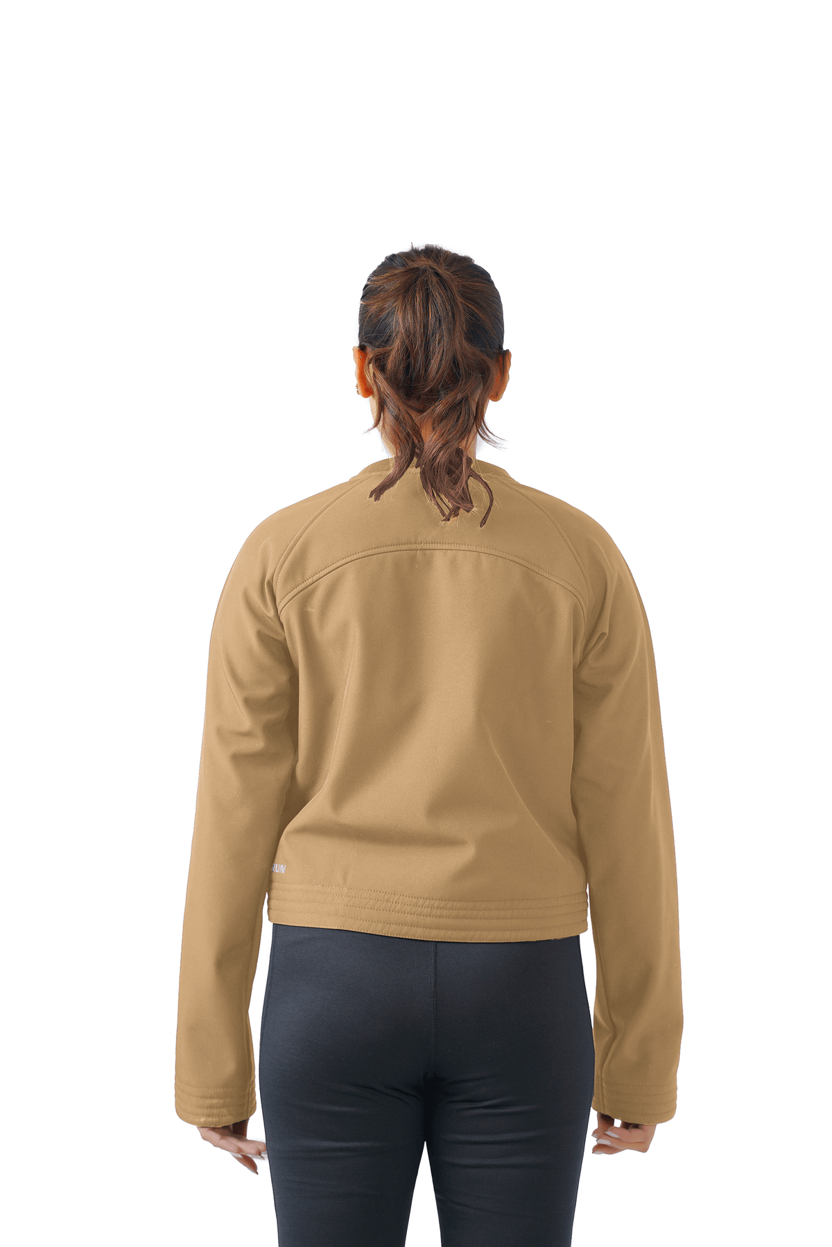 Frost Nest Cropped Jacket - Brown