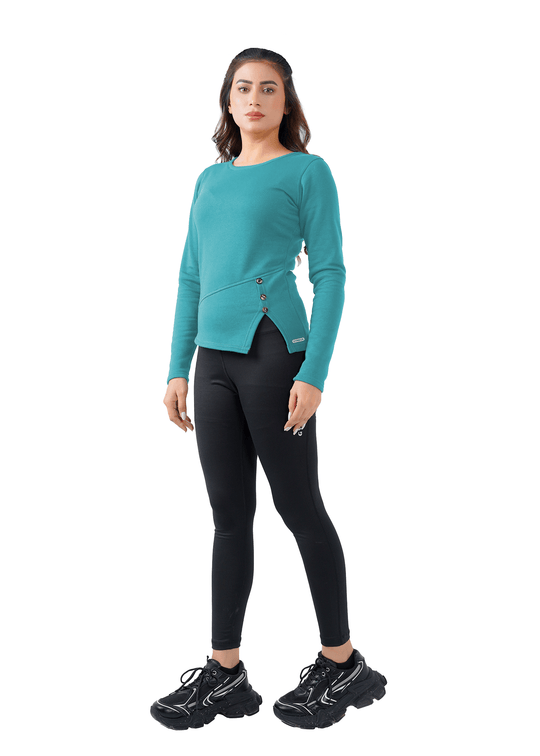 Warm Whisper Shirt - Turqoise