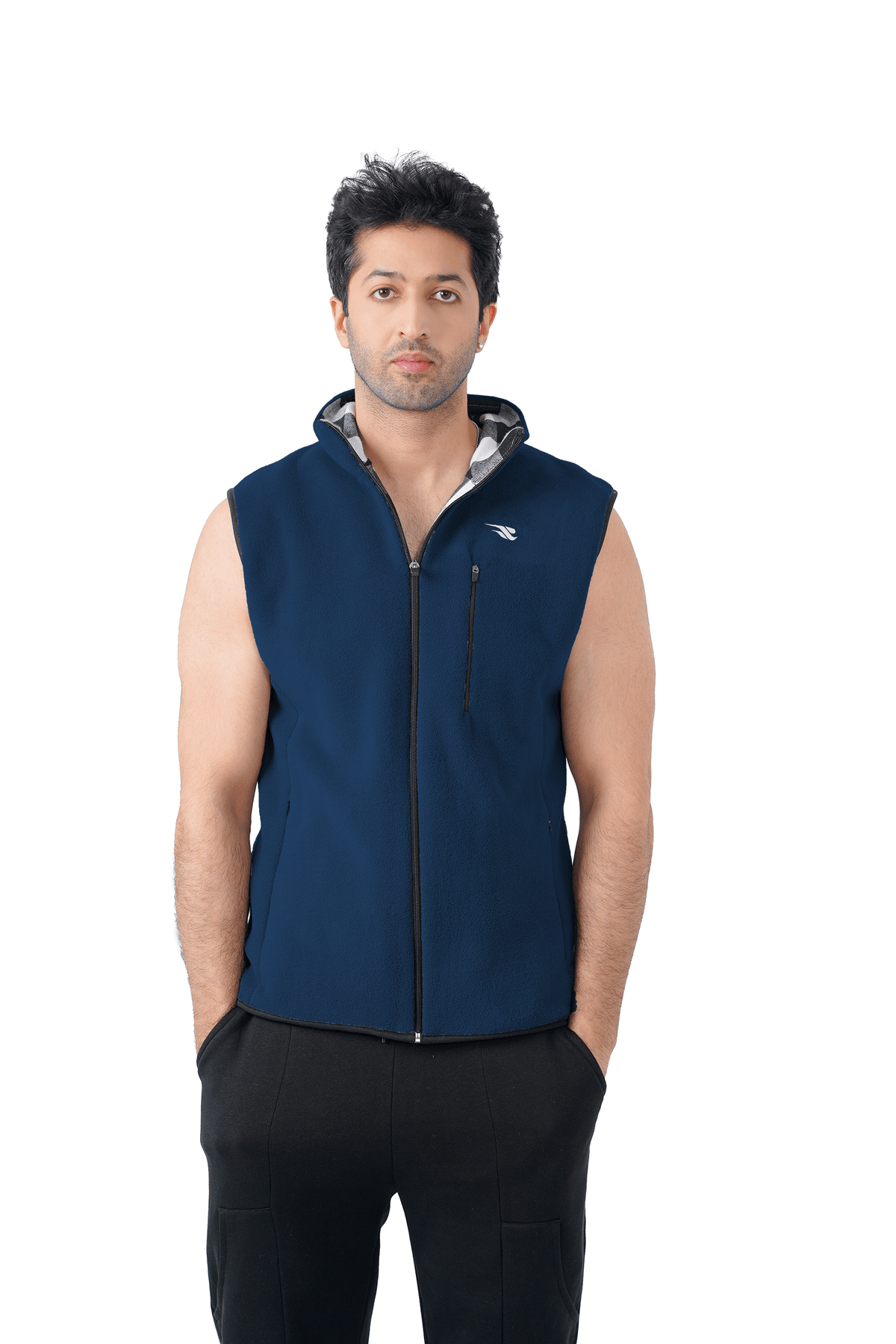 Comfy Polar Vest - Navy