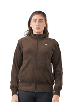 Velvet Ridge Cord Jacket - Brown