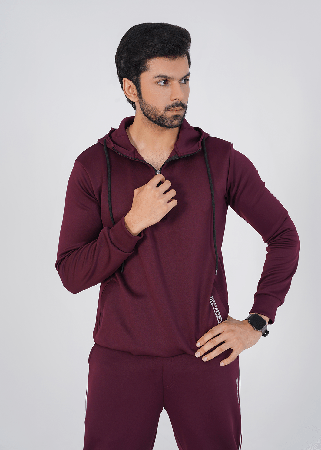 Trainer Track Suit - Maroon