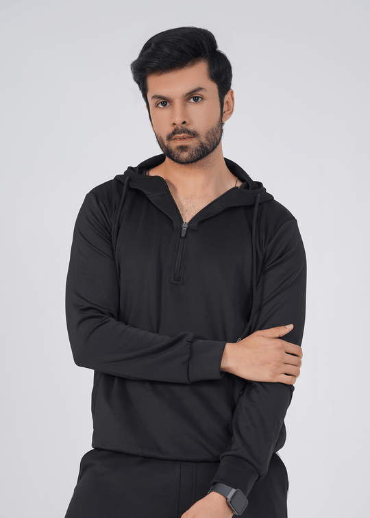 Trainer Hoodie - Black